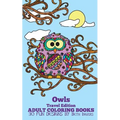 Adult Coloring Books: Owls - Paperback