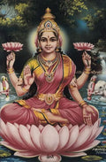 Devi: 150-page Diary With Hindu Goddess Lakshmi on the Cover and a Sri Yantra on the Back for Meditation / Concentration / Visualization / Focusing [B - Paperback
