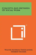 Concepts And Methods Of Social Work - Paperback