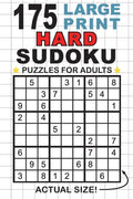 175 Large Print Hard Sudoku Puzzles for Adults: Only One Puzzle Per Page! (Pocket 6"x9" Size) - Paperback
