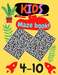 Kids maze book: Best books for 10 year old boys - Paperback