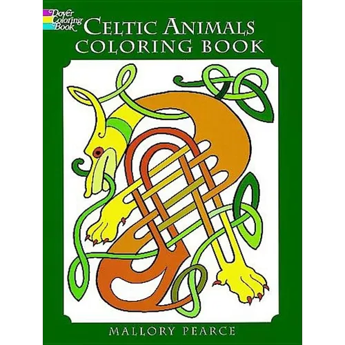 Celtic Animals Coloring Book - Paperback