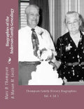 Narrative Biographies of the Anderson Family Genealogy: Genealogy of Anderson, Keefer, Gaugler, Livezey, Bortner, Kelly, Bucher, Kent, Arnold(2), Emer - Paperback