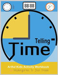 Telling Time Artful Kids Workbook for kindergarten to 2nd grade: Artful Kids Telling time activity workbook for Kindergarten to 2nd grade, Parent, tea - Paperback