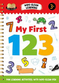 Help with Homework My First 123: Fun Learning Activities with Wipe-Clean Pen - Spiral