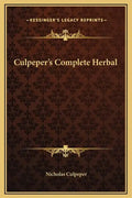 Culpeper's Complete Herbal - Hardcover