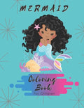 Mermaid Coloring Book: For Girls - 30 Pages - Paperback - Made In USA - Size 8.5x11 - Paperback