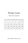 Payday Loans: Poems - Paperback