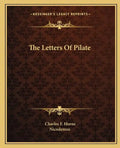 The Letters of Pilate - Paperback