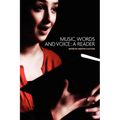Music, words and voice: A reader - Paperback
