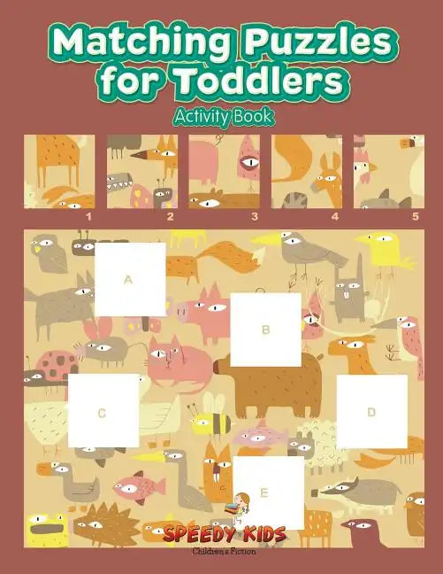 Matching Puzzles for Toddlers Activity Book - Paperback