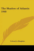The Shadow of Atlantis 1940 - Paperback