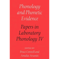 Phonology and Phonetic Evidence: Papers in Laboratory Phonology IV - Paperback