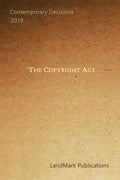 The Copyright Act - Paperback