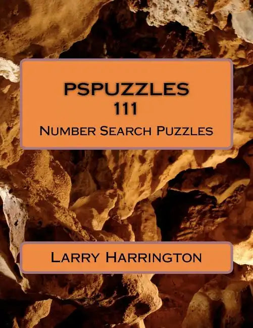 Number Search Puzzle Book - Paperback