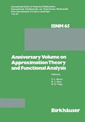 Anniversary Volume on Approximation Theory and Functional Analysis - Paperback