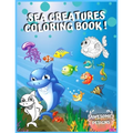 Sea Creatures Coloring Book: Amazing Ocean Animals, Life under the sea, Deep Sea Creatures - Paperback