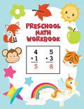 Preschool Math Workbook: Learn Numbers 1-20 with Number Tracing, Counting, Matching, Coloring, Simple Math Activities, Addition and Subtraction - Paperback