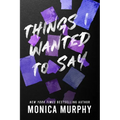 Things I Wanted to Say - Paperback
