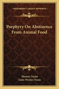 Porphyry on Abstinence from Animal Food - Paperback
