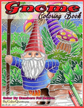 Gnome Coloring Book Color By Numbers For Adults: Funny Gnomes at Home and in Nature - Paperback