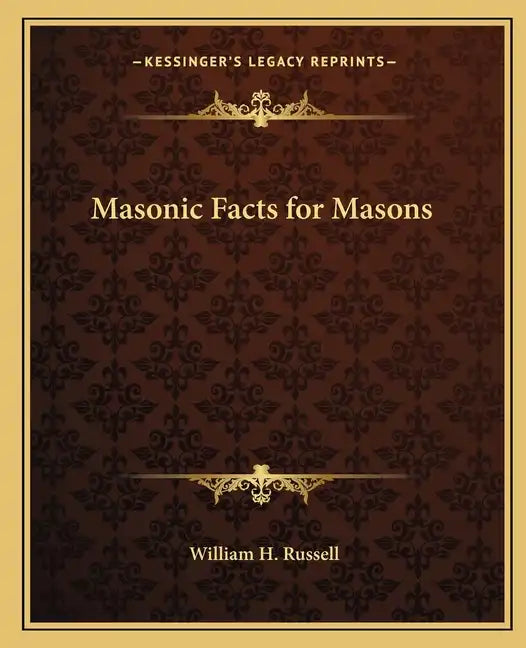 Masonic Facts for Masons - Paperback