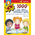 1000 Full Sight Words Picture Dictionary Book English Danish Educational Games for Kids 5 10: First Sight word flash cards learning activities to buil - Paperback