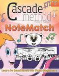 Cascade Method NoteMatch Book 1 Learn to Read Music for Piano Beginners: The Best Method Book to Teaching Piano Beginners How to Read Music From the S - Paperback