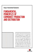 Fundamental Principles of Communist Production and Distribution - Paperback