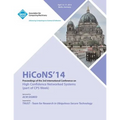 Hicons 14 Conference on High Confidence Networked Systems - Paperback