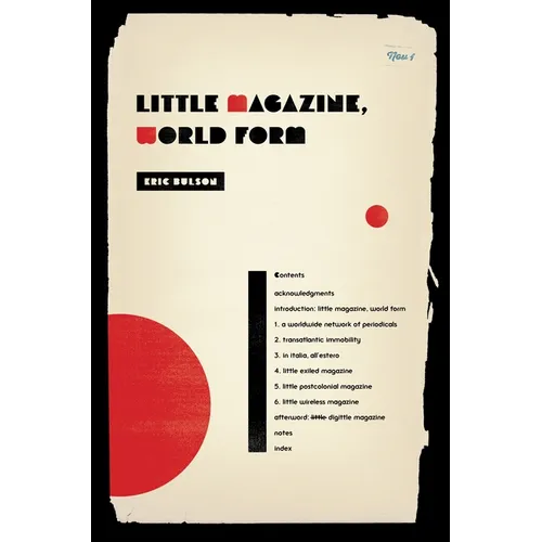 Little Magazine, World Form - Paperback