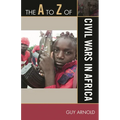 The A to Z of Civil Wars in Africa - Paperback