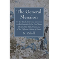 The General Menaion - Hardcover