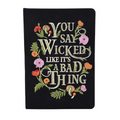 Wicked Embroidered Journal - Hardcover