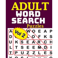 ADULT WORD SEARCH Puzzles Vol 2 - Paperback