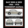 BMW 2000 & 2002 1966-1976 Workshop Manual - Paperback