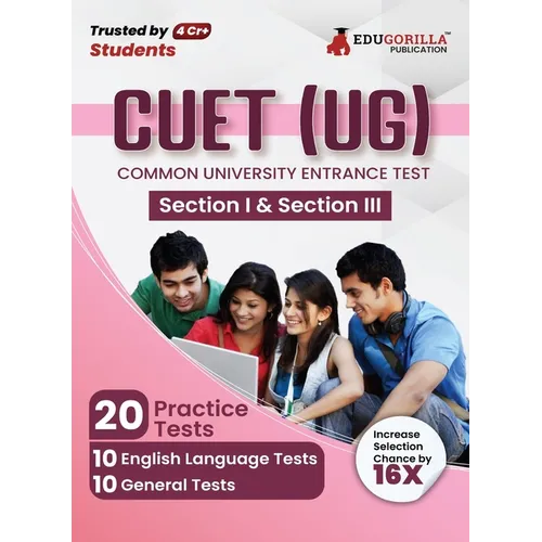 Cuet Ug: Section I and Section III Exam 2023 (English Edition) - 20 Topic-wise Solved Tests (1000 Solved Questions) with Free Access to Online Tests - Paperback
