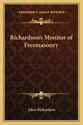 Richardson's Monitor of Freemasonry - Paperback