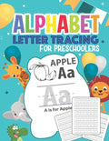Alphabet Letter Tracing For Preschoolers: Handwriting Practice Book for Kids Ages 3-5, Blank Dotted Pre-k Writing Workbook - Paperback