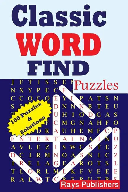 Classic Word Find Puzzles - Paperback