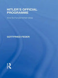 Hitler's Official Programme Rle Responding to Fascism - Paperback