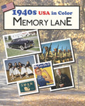 1940s USA in Color Memory Lane: large print book for dementia patients - Paperback