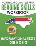 NORTH CAROLINA TEST PREP Reading Skills Workbook Informational Texts Grade 3: Preparation for the End-of-Grade ELA/Reading Assessments - Paperback