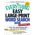 The Everything Easy Large-Print Word Search Book, Volume 5: Over 100 Word Searches That Are Easy to See and Solve! - Paperback