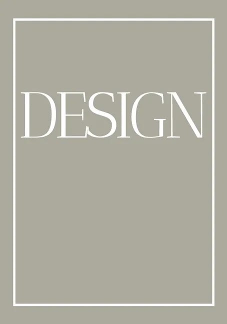 Design: A decorative book for coffee tables, bookshelves and end tables: Stack style decor books to add home decor to bedrooms - Paperback