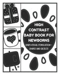 Baby Visual Stimulation - High Contrast Baby Book for Newborns - Shapes and Objects: Sensory Book for Newborns 0-6 Months - Paperback