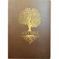 KJV Family Legacy Holy Bible, Large Print, Coffee Ultrasoft: (Red Letter, Brown, 1611 Version) - Bonded Leather