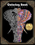 adult coloring book mandala animals: Stress Relieving Designs Animals Mandalas, Flowers, - Paperback