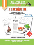 The Little Ants Learn the Greek Language - Shapes: Greek Vocabulary and Shapes Practice Book - Paperback