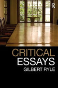 Critical Essays: Collected Papers Volume 1 - Paperback